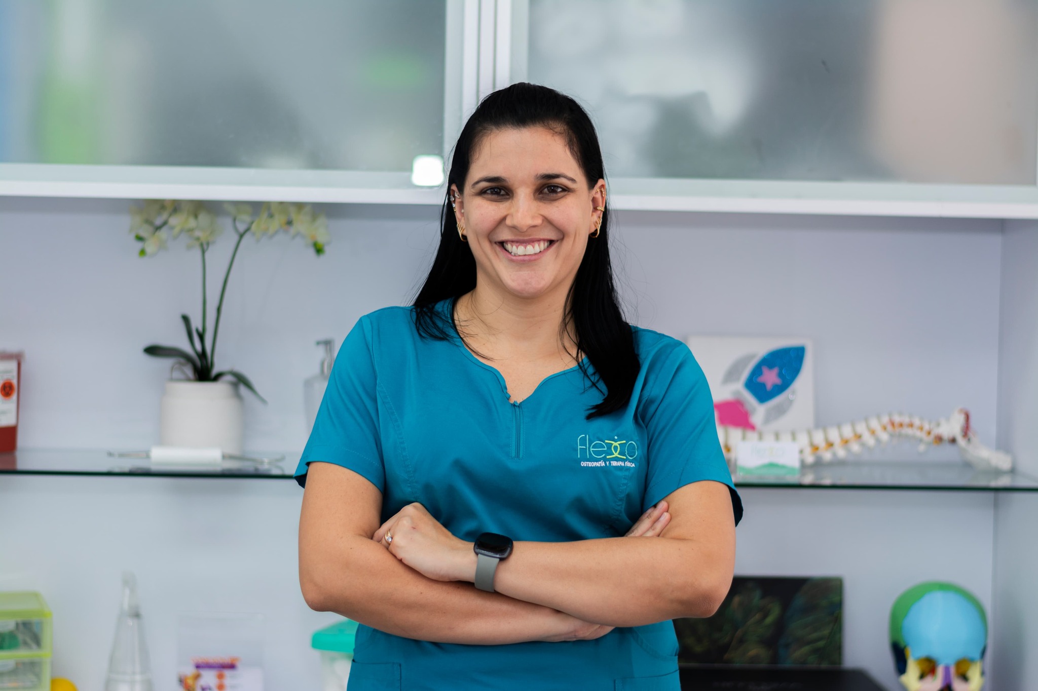 Viviana Mora, fisioterapeuta
